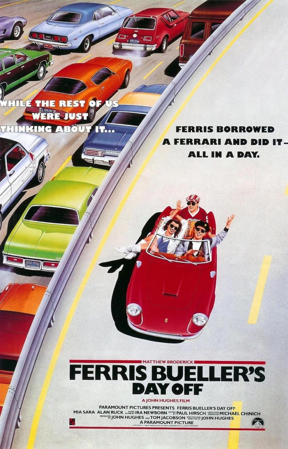Iconic Cool - Ferris Bueller's Day Off (1986). Alan Ruck, Matthew